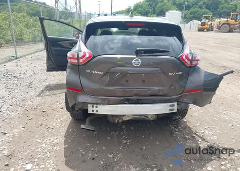 2018 Nissan Murano Sv из США, поврежденный, VIN 5N1AZ2MH7JN120545